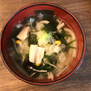 優しい味が染み渡る♡朝うどん